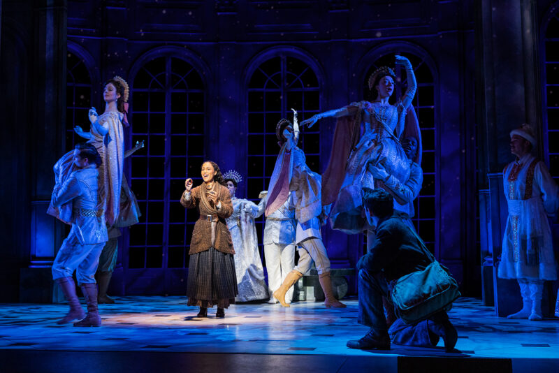 Veronica Stern (Anya) and The Company of the North American Tour of Anastasia