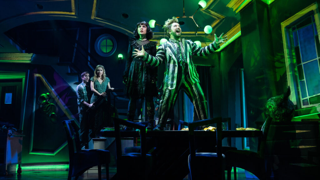 Show Photos - Beetlejuice - David Josefsberg - Kerry Butler - Elizabeth Teeter - Alex Brightman - 5/22 - Photo: Matthew Murphy