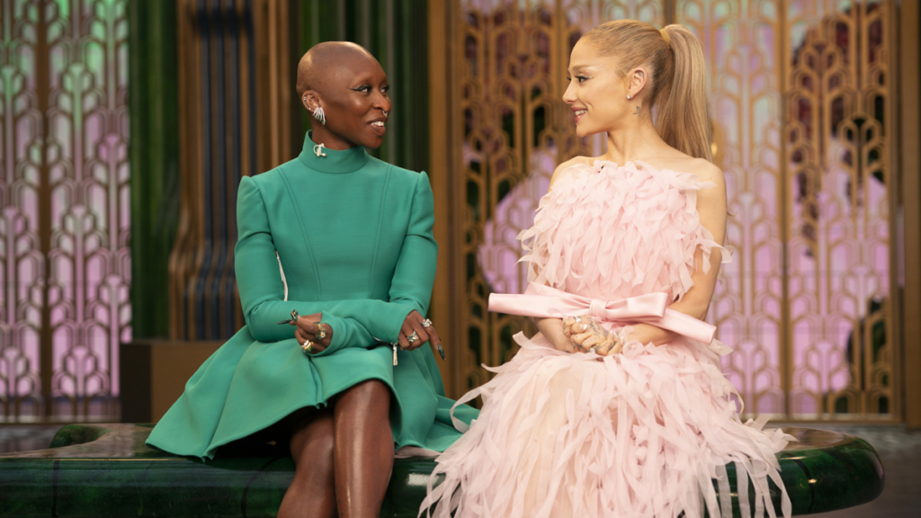 PRESS - Defying Gravity: The Curtain Rises on Wicked - Cynthia Erivo - Ariana Grande - photo by Giles Keyte/NBC - 10/24