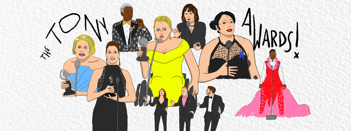 Tony Awards 2019 Illustrations - 6/19 - Ryan Casey